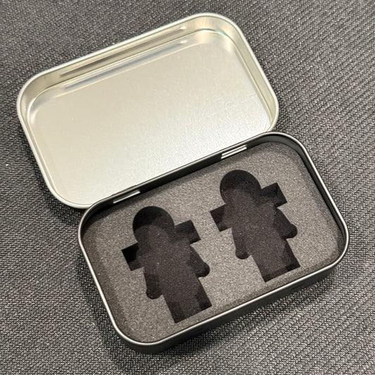 PocketFigures™ Ninja Collector Case with Two Minifigure & Armor Foam Insert