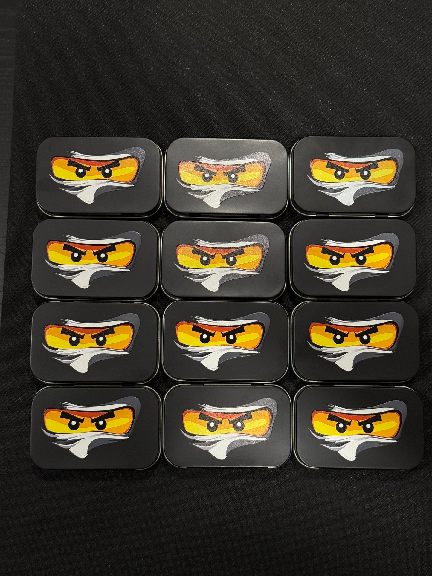 PocketFigures™ Ninja Collector Case with Two Minifigure & Armor Foam Insert