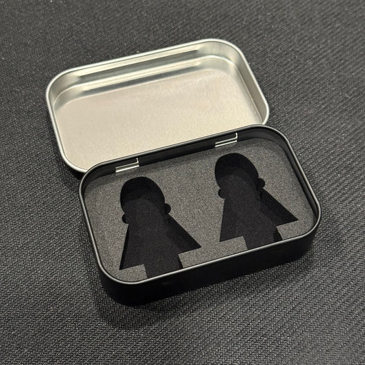 NEW PocketFigures™️ Bat-Compatible Two Minifigure Case with Foam Insert