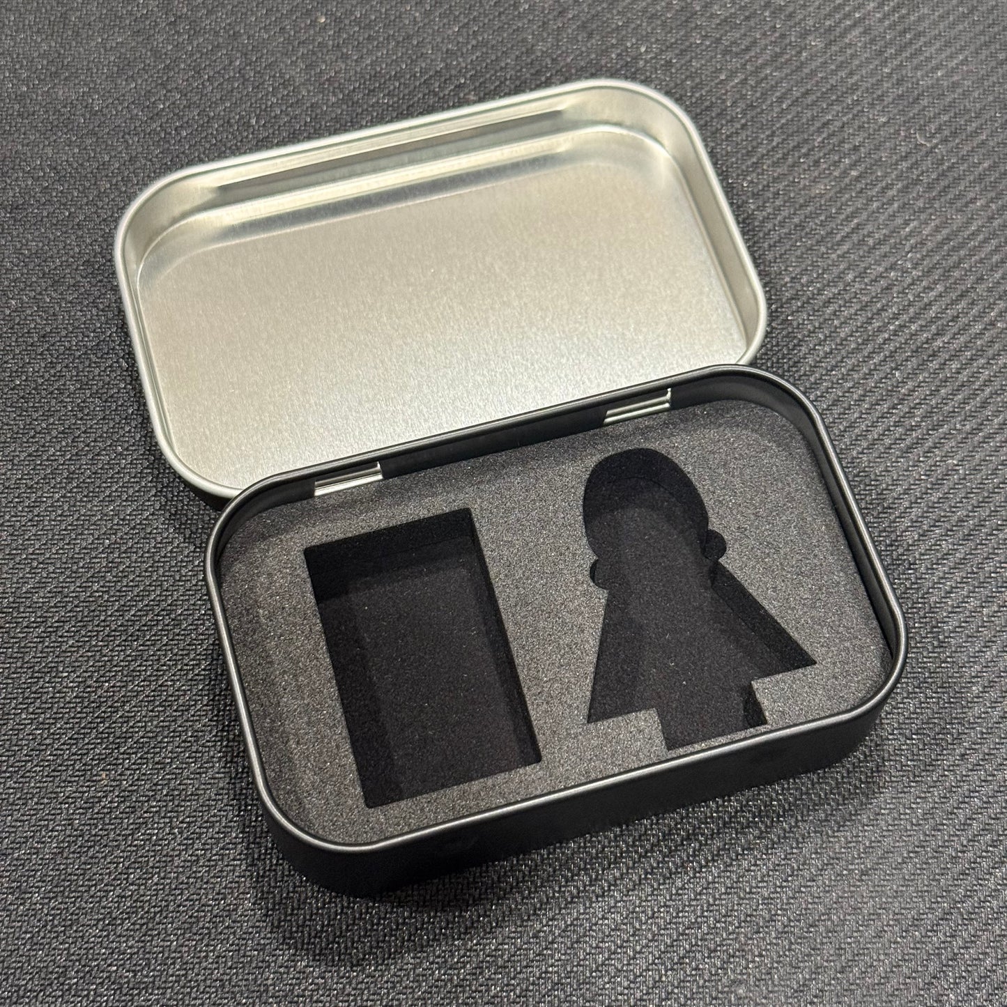 NEW PocketFigures™️ Bat-Compatible Single Minifigure Case with Foam Insert & Accessory Storage